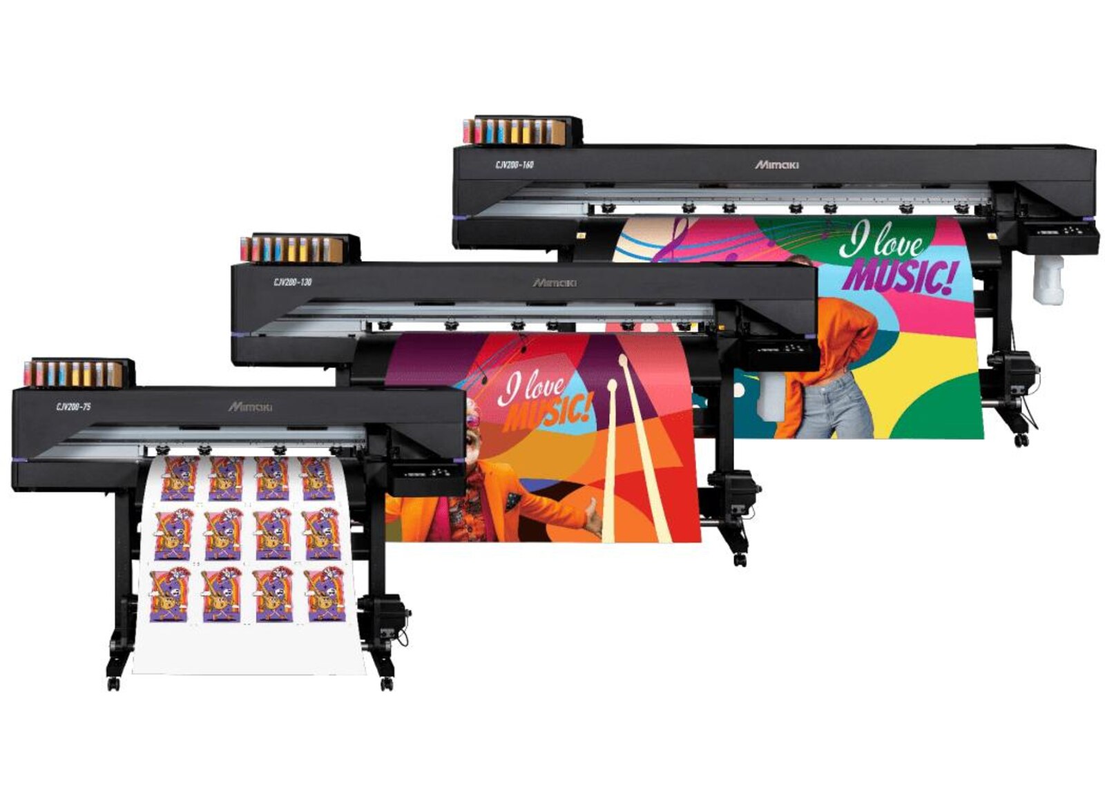 Mimaki CJV200-130 printer/cutter